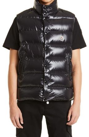 Moncler Tibb Down Puffer Vest in Black at Nordstrom, Size 3