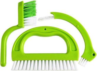OEM Cepillo Tres En Uno Para Juntas Y Limpieza De Azulejos, Ideal Para Ba&ntilde;os Y Cocinas