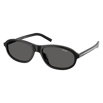 Prada D20Su Zonnebril - Dames - Accessoires - Zwart - Maat: 56 MM Polyamide