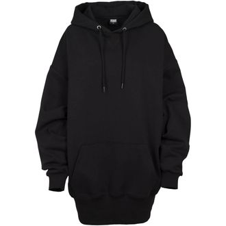 Urban Classics Dames/Dames Lange Oversized Hoodie (Zwart)