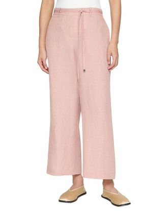 Lafayette 148 New York Columbus Cropped Wide Leg Pant