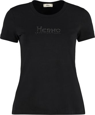 Herno Cotton Crew-neck T-shirt