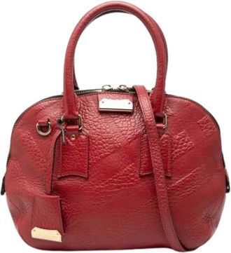 Burberry Borsa a Spalla Vintage Pre-owned - - Pre-owned - Donna - Rosso - ONE SIZE