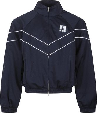 Rhude Logo-print Jacket - Heren - Zomerjassen - Blauw - S - Jassen
