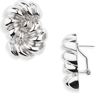 Julietta Loulou Stud Earrings in Silver at Nordstrom