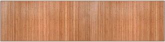 vidaXL Rug Rectangular Natural100x400 cm Bamboo vidaXL