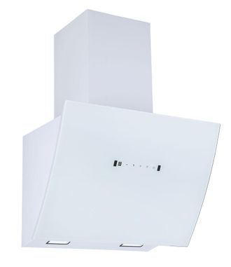 Respekta Cappa Aspirante Cappa Inclinata Senza Testa 60 Cm Cappa A Parete Bianca Respecta