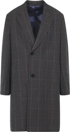 Paul Smith Brown Single Breasted Coat