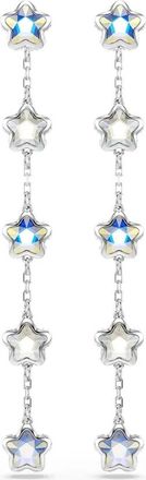 Swarovski Chroma Oorbellen - Dames - Oorbellen - Grijs - ONE Size - Accessoires
