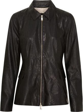 BTF-CPH Soft Jacket Skind - Dames - Leren en Su&egrave;de Jassen - Zwart - XL - Leer - Jassen