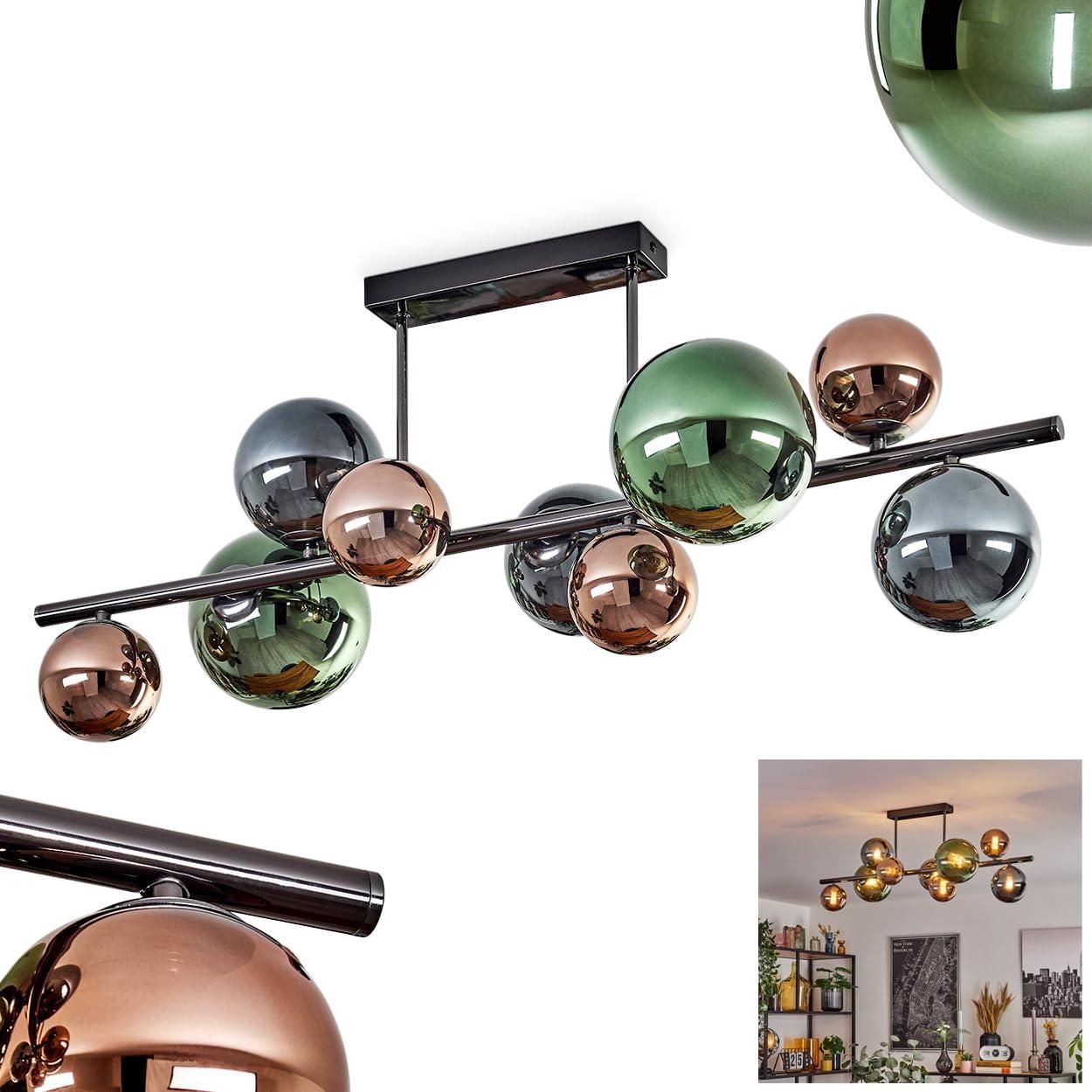 Spinnen-Pendelleuchte Mit 2 Köpfen — Industrie-Look, Höhenverstellbar, Für Wohnzimmer, Küche & Mehr