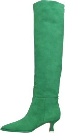 3Juin Laarzen Groen - Dames - Hoge Laarzen - Groen - 36 EU - Su&egrave;de - Schoenen