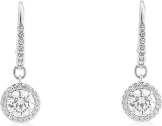 Swarovski Constella Drop Hoop Earrings