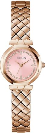 Guess Womens Mini Rumour Pink Dial Watch