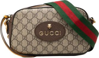 Gucci Pre-owned Gucci GG Supreme Web Neo Vintage Crossbody Unisex DR7WN8RSEKJA4NU3