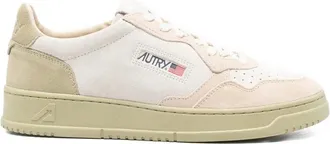 Autry Medalist Panelled Lace-up Sneakers
