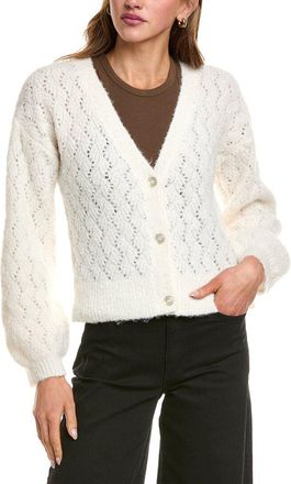 525 america Celeste Boucle V-Neck Cardigan