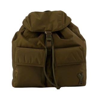 Ami Marcel Rucksack - Bags - unisex - Verde - ONE SIZE