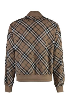 Burberry Wool Bomber-Style Jacket