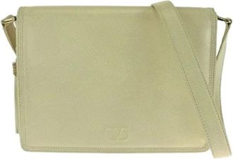 Valentino Pre-owned Cross Body Bags, female, Green, Size: ONE SIZE Pre-owned Leather Shoulder Bag
