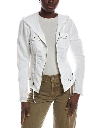 Xcvi Balvino Linen-Blend Jacket