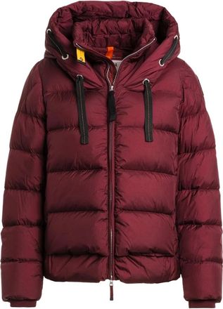 Parajumpers Womens Parajumpers Bertilla Amarone Burgundy Down Jacket - Red - Size: 10/8