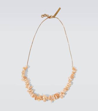 Dries Van Noten Embellished chain necklace