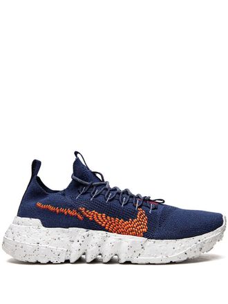 Nike Space Hippie 01 Obsidian/Orange sneakers - Blue