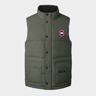 Canada Goose Freestyle Crew Vest (Men, Sagebrush, XXL)
