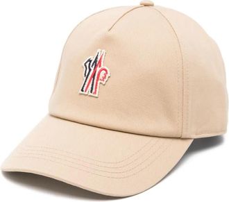 Moncler Cappello da baseball in cotone - Toni neutri