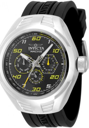 Invicta IN-47724 Mens Racing Watch - Silver - One Size