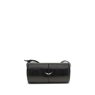 Zadig&Voltaire Black Leather Shoulder Womens Bag