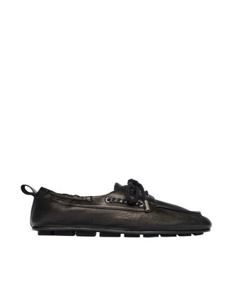 Freda Salvador Womens Ria Driver Loafer In Black