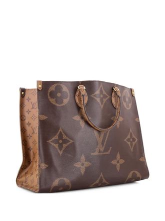 Louis Vuitton OnTheGo Reverse Monogram Giant GM tote bag - Brown