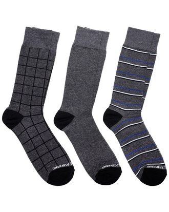 Unsimply Stitched Set Of 3 Sock