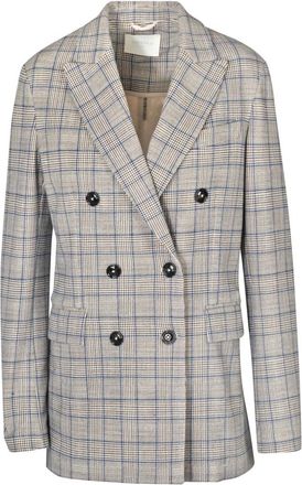 Circolo 1901 Stijlvolle Jas voor Mannen - Dames - Blazers - Beige - S - Jassen