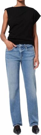 A Gold E Low Rise Slim Jeans In Kindle