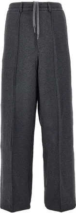 Emporio Armani French terry straight leg pants Man XS
