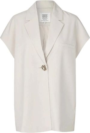 Second Female Dames, Blouses & Shirts, Beige, Maat: XS