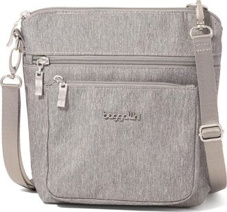 Baggallini Modern Pocket Crossbody Bag in Stone Heritage at Nordstrom
