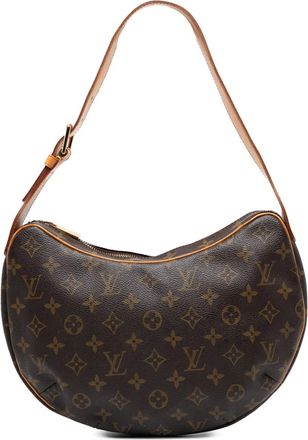 Louis Vuitton Borsa passepartout Croissant MM con monogramma 2003 - Marrone