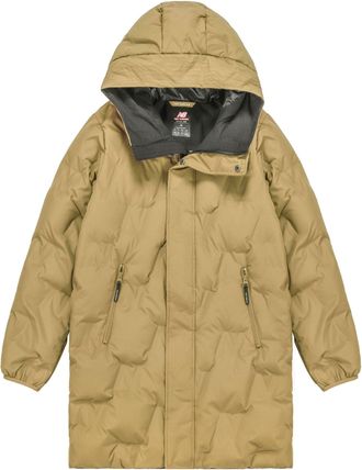 New Balance Long Down Jacket Asia Sizing Olive Green AMJ14303-OV
