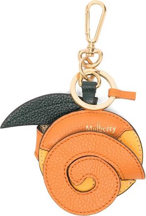 Mulberry Peeling Orange Leaf-charm Keyring