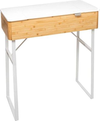 5five Simply Smart Tocador de bambú levia - Blanco