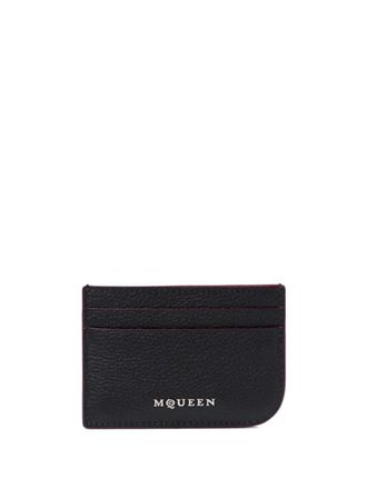 Alexander McQueen Sling Leather Card Case