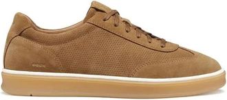 Geox Spherica Actif X4 - Heren - Sneakers - Bruin - 46 EU - Leer - Schoenen