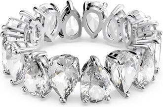 Swarovski Vittore Ring - Dames - Ringen - Grijs - 50 MM - Accessoires