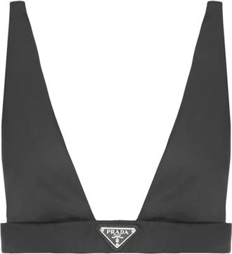 Prada Black Re-Nylon bralette
