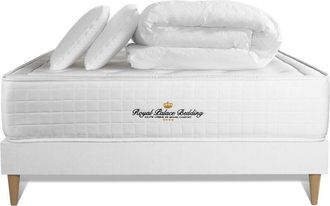 Royal Palace Bedding Pack Colch&oacute;n Blanco Espuma Viscoel&aacute;stica 140 X 200