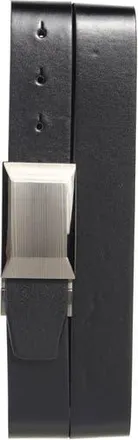 Steve Madden Plaque Reversible Leather Belt in Black/Brown at Nordstrom Rack, Size X-Large